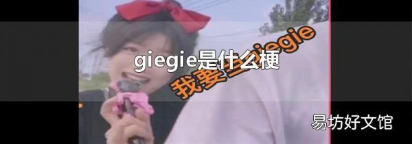 giegie是什么梗