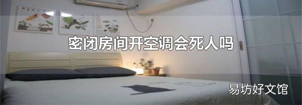 密闭房间开空调会死人吗