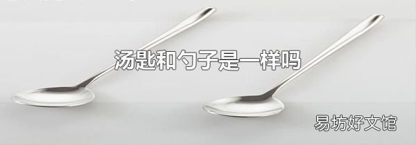 汤匙和勺子是一样吗