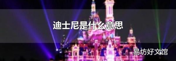 迪士尼是什么意思