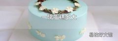 一磅蛋糕多大