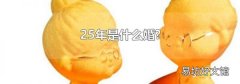 25年是什么婚?