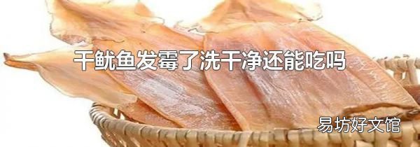 干鱿鱼发霉了洗干净还能吃吗