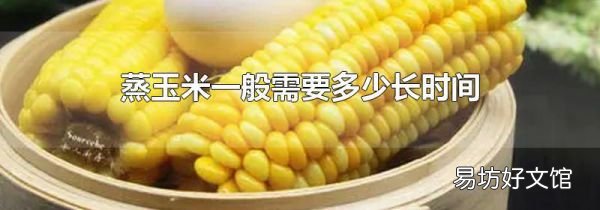 蒸玉米一般需要多少长时间