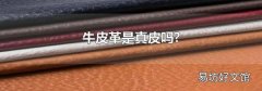 牛皮革是真皮吗?