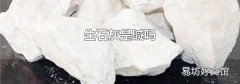 生石灰是碱吗