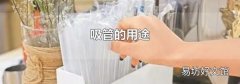 吸管的用途