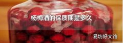 杨梅酒的保质期是多久