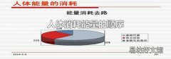 人体消耗能量的顺序
