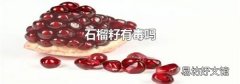 石榴籽有毒吗