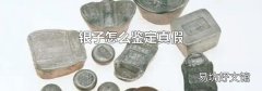 银子怎么鉴定真假