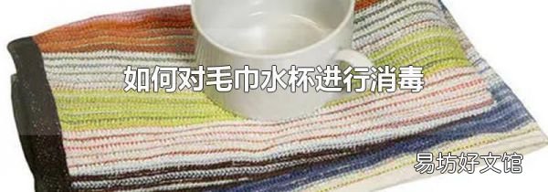 如何對毛巾水杯進行消毒