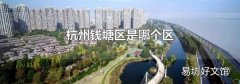 杭州钱塘区是哪个区