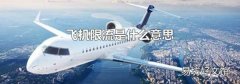 飛機(jī)限流是什么意思