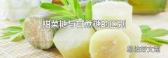 甜菜糖与甘蔗糖的区别