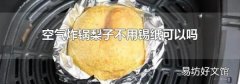 空气炸锅梨子不用锡纸可以吗