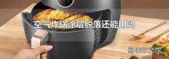 空氣炸鍋涂層脫落還能用嗎