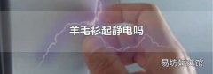 羊毛衫起静电吗