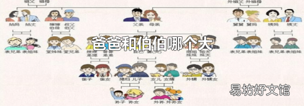 爸爸和伯伯哪個(gè)大