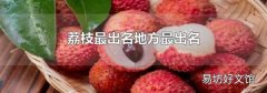 荔枝最出名地方最出名