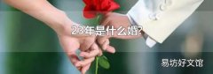 23年是什么婚?