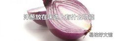 洋葱放在床边上有什么功能