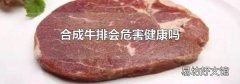 合成牛排会危害健康吗