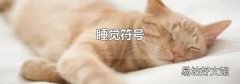 睡觉符号