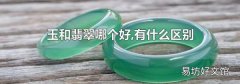 玉和翡翠哪个好,有什么区别