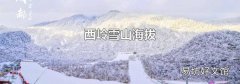 西岭雪山海拔