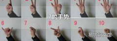 7的手勢