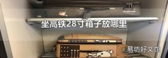 坐高铁28寸箱子放哪里