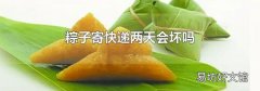粽子寄快递两天会坏吗