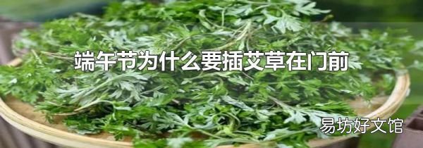 端午节为什么要插艾草在门前
