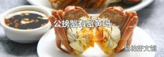 公螃蟹有蟹黄吗
