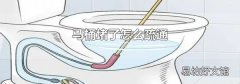 马桶堵了怎么疏通