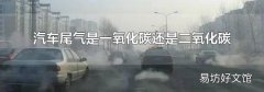 汽车尾气是一氧化碳还是二氧化碳