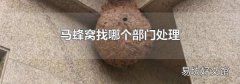 马蜂窝找哪个部门处理