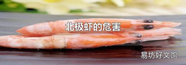 北极虾的危害