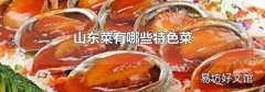 山东菜有哪些特色菜