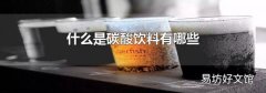 什么是碳酸饮料有哪些
