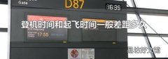 登机时间和起飞时间一般差距多久