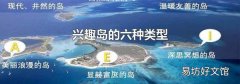 兴趣岛的六种类型