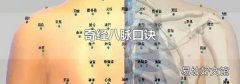 奇经八脉口诀