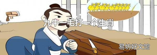 九牛一毛打一个生肖