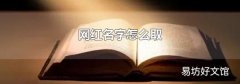 网红名字怎么取