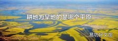 耕地为旱地的是哪个平原