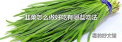 韭菜怎么做好吃有哪些吃法