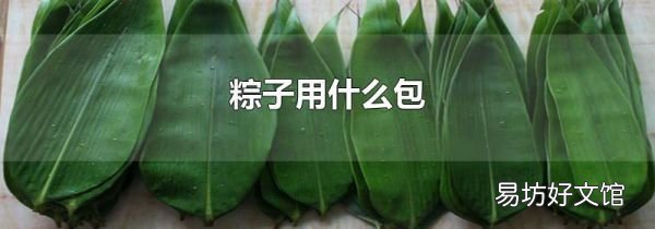 粽子用什么包