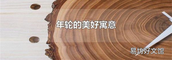年轮的美好寓意